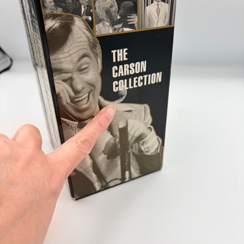 Johnny Carson The Carson Collection 4 VHS Box Set Tonight Show Favorite Moments - Picture 8 of 9